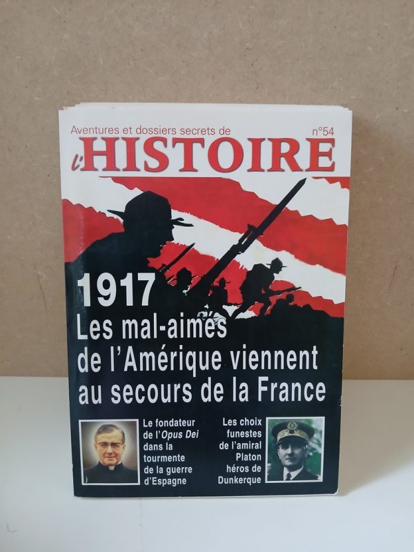 Aventures Et Dossiers Secrets De L'Histoire N° 54