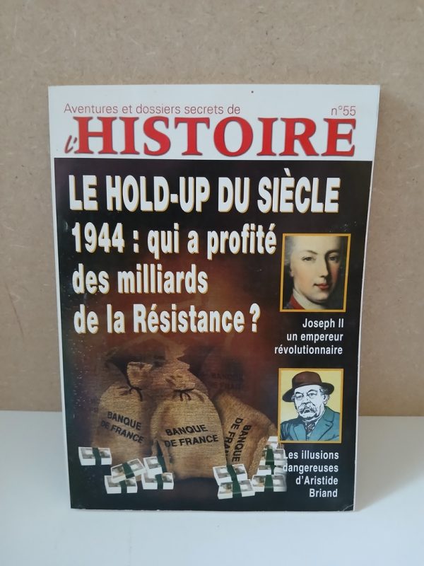 Aventures Et Dossiers Secrets De L'Histoire N° 55