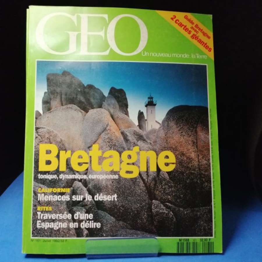 Géo  N° 161, Bretagne Tonique, Dynamique, Européenne