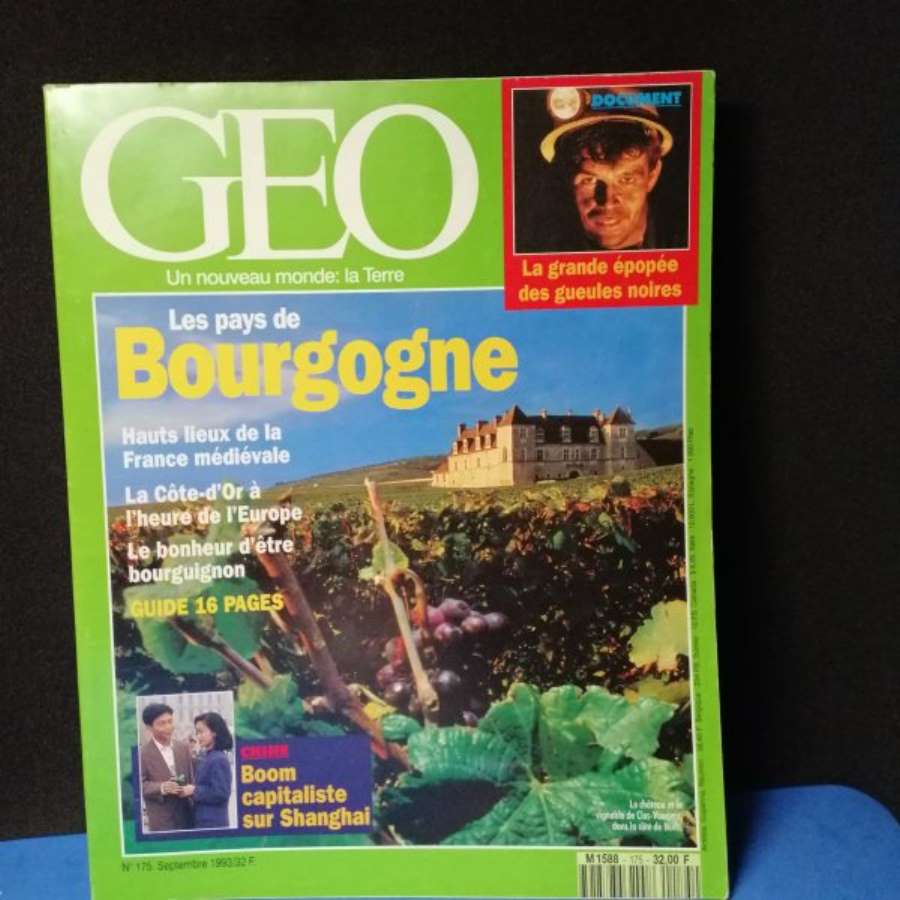 Géo  N° 175: Le pays de Bourgogne