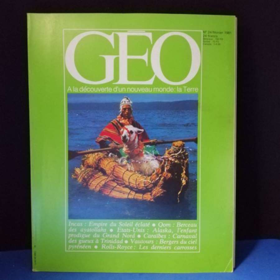 Géo  N° 24- A La Découverte D'un Monde Nouveau : La Terre