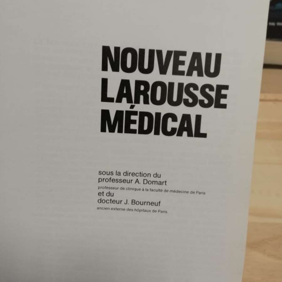 NOUVEAU LAROUSSE MEDICAL - 1981-82 – Image 3