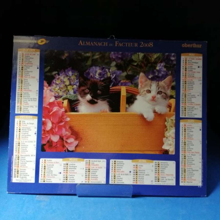 Calendrier des Postes 2008