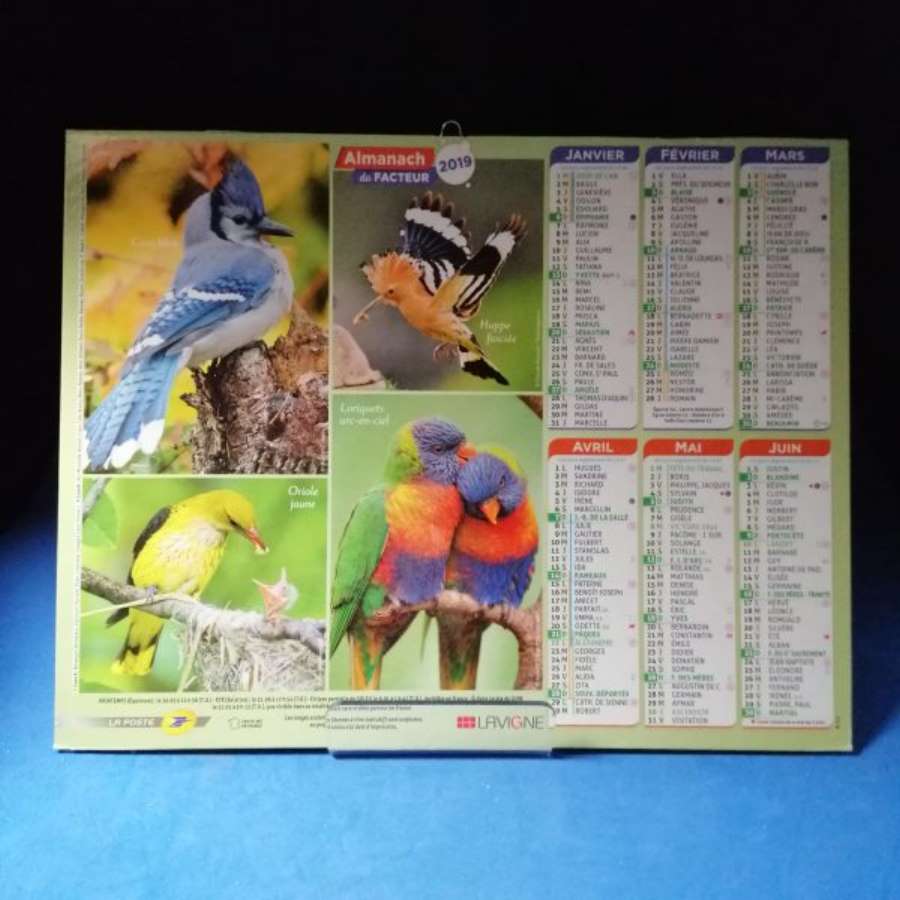 Calendrier des Postes 2019 – Image 2