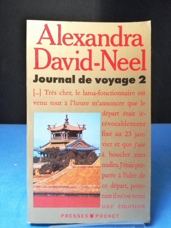Journal de voyage,2 : Lettres à son mari