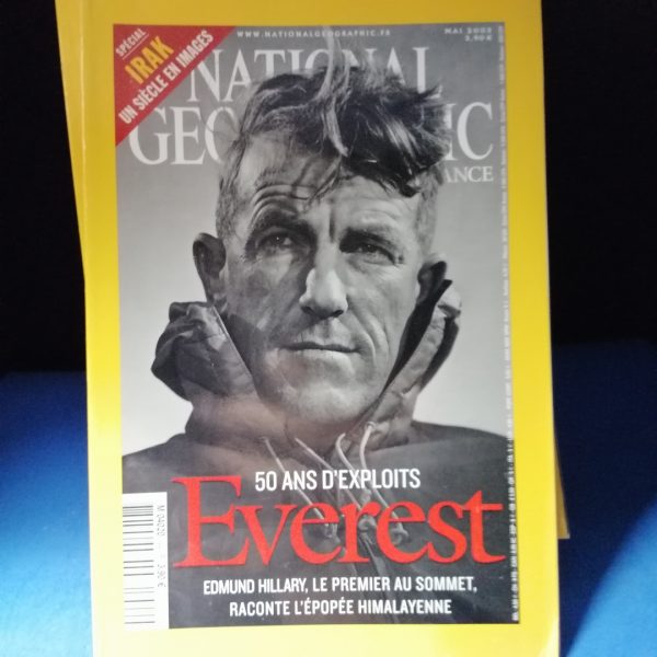National Geographic N° 44 50 ans d'exploits Everest