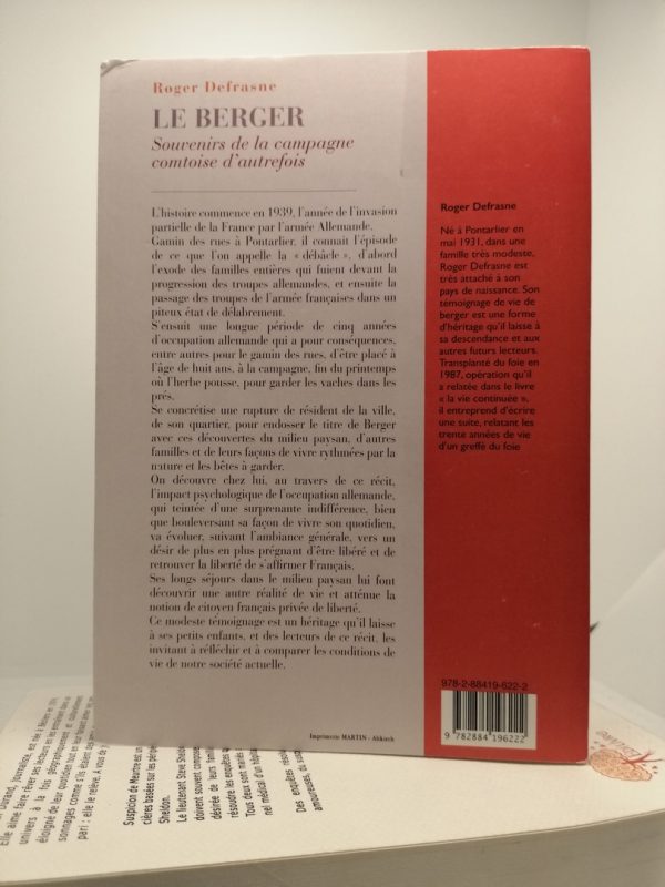 Le berger - Souvenirs de la campagne comtoise d'autrefois – Image 2