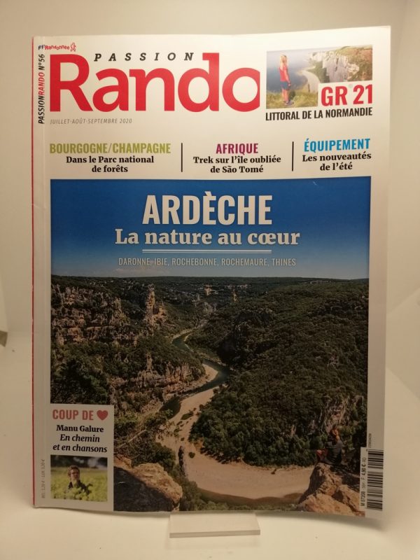 Passion Rando Magazine 56 Ardèche, la nature au cœur