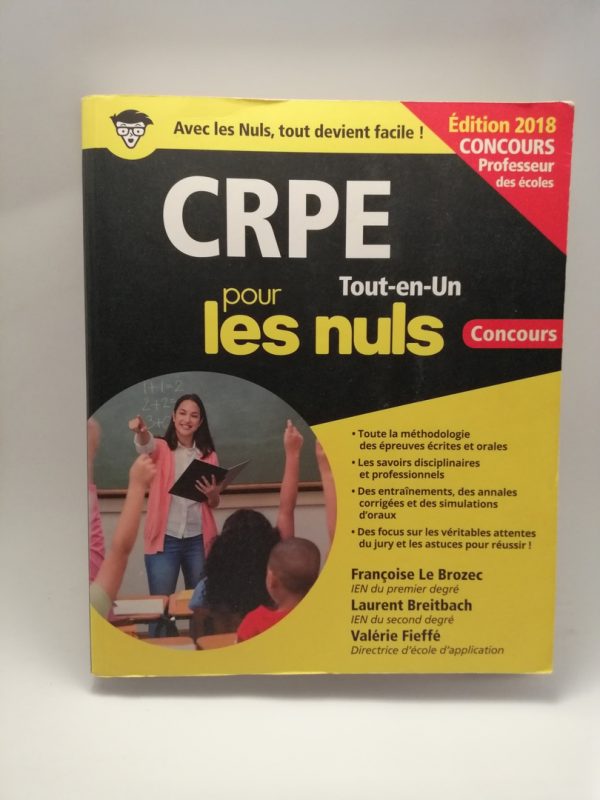 CRPE Tout-en-Un pour les Nuls Concours, édition 2018