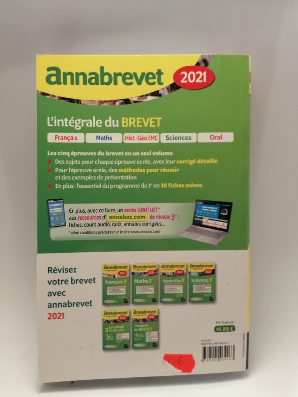 Annales du brevet Annabrevet 2021 – Image 3