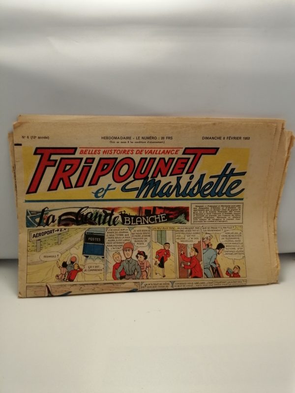 Fripounet et Marisette N°6 (13em année) 08-02-1953
