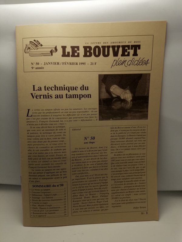 Le Bouvet, la lettre des amoureux du bois N° 50 Janv/Fev 1995