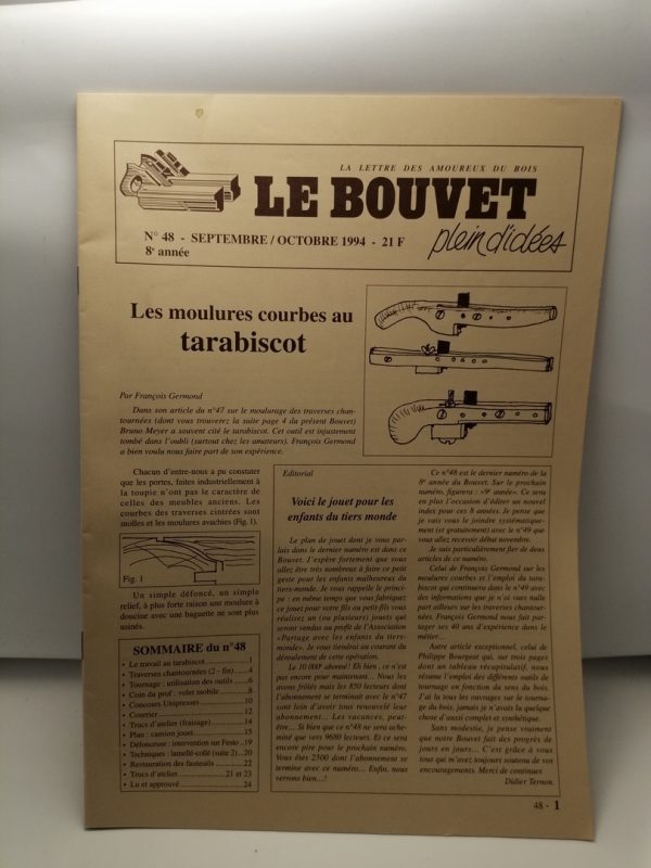 Le Bouvet, la lettre des amoureux du bois N° 48 Sept/Oct 1994
