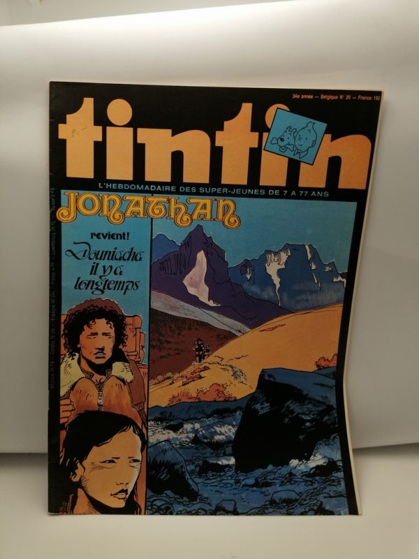 Tintin - L'hebdomadaire des Super-Jeunes de 7 à 77 ans. N°20/192 Année 34