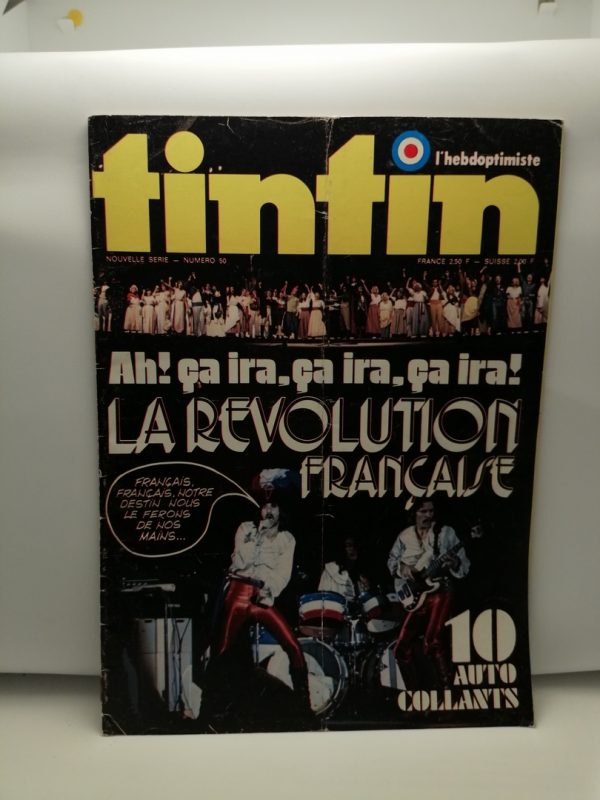 Tintin - L'hebdomadaire des Super-Jeunes de 7 à 77 ans. N°50 Nouvelle série