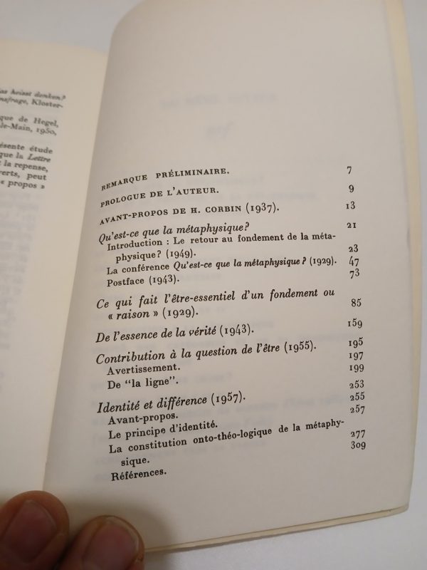 Questions (Tome 1) Par Martin Heidegger – Image 4