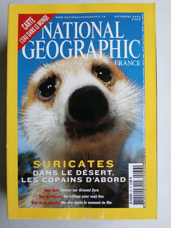 National Geographic. septembre 2002