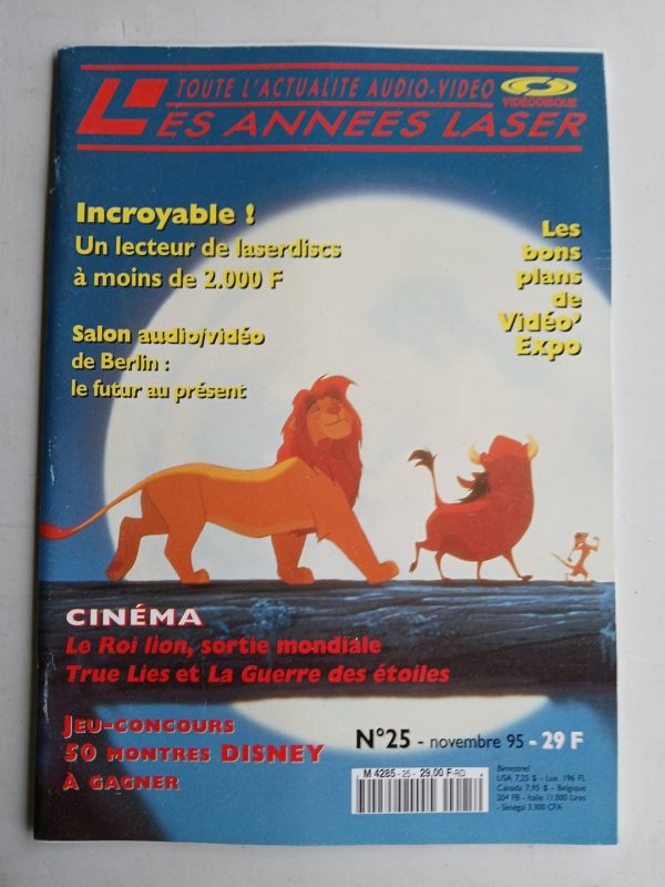 Les Années Laser N°25