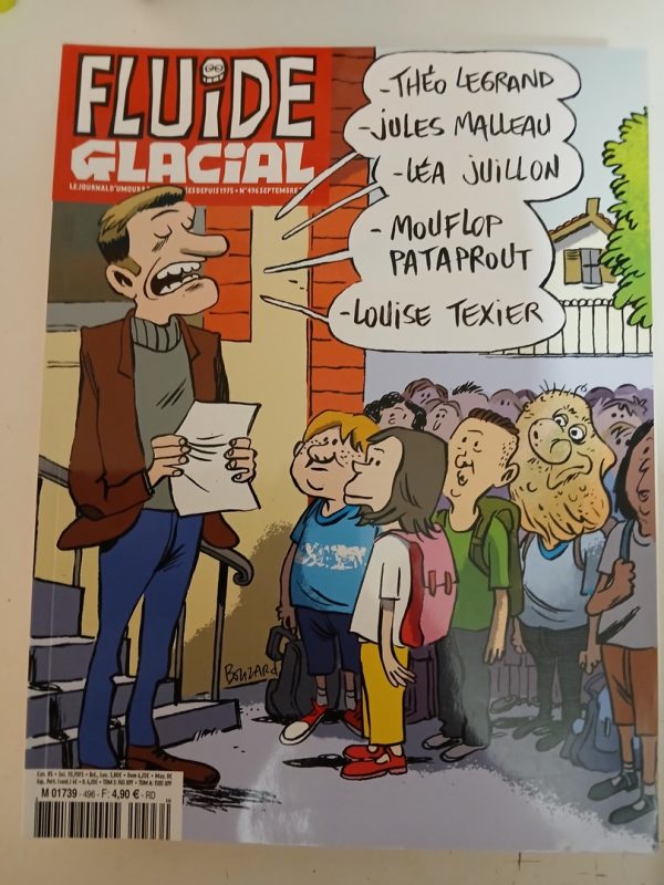 Magazine Fluide Glacial n°496