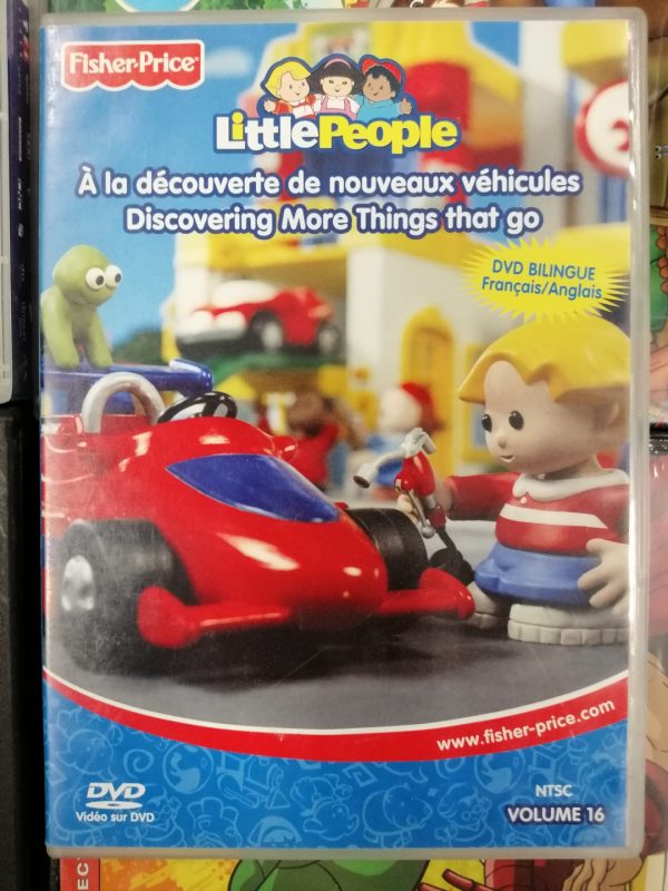 Little People et l'apprentissage - A la découverte de nouveaux véhicules - DVD