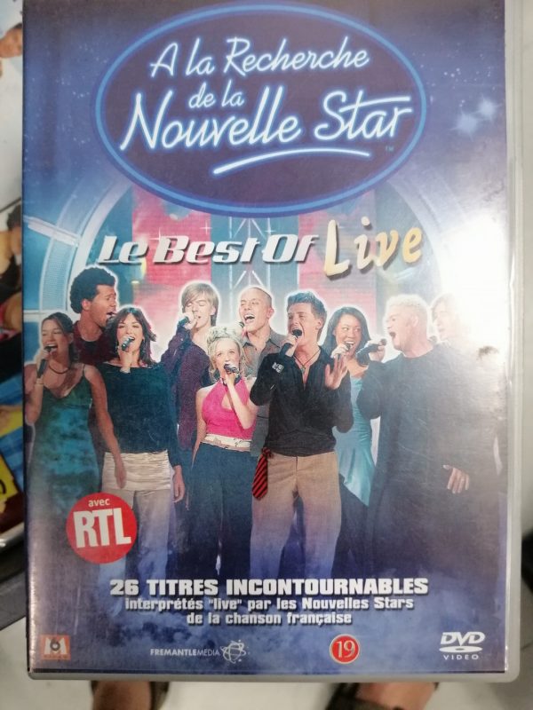 A la recherche de la Nouvelle Star - Le Best of Live (2003) - DVD