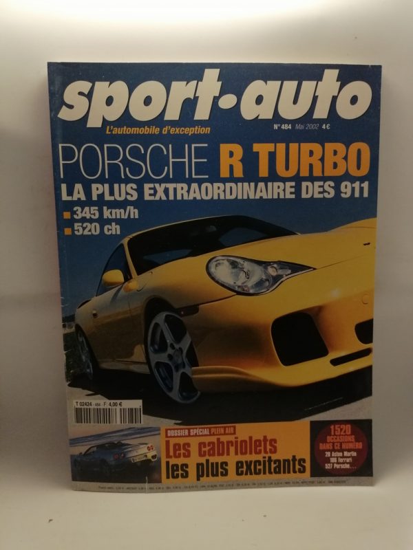 Sport Auto Magazine n° 484 Mai 2002