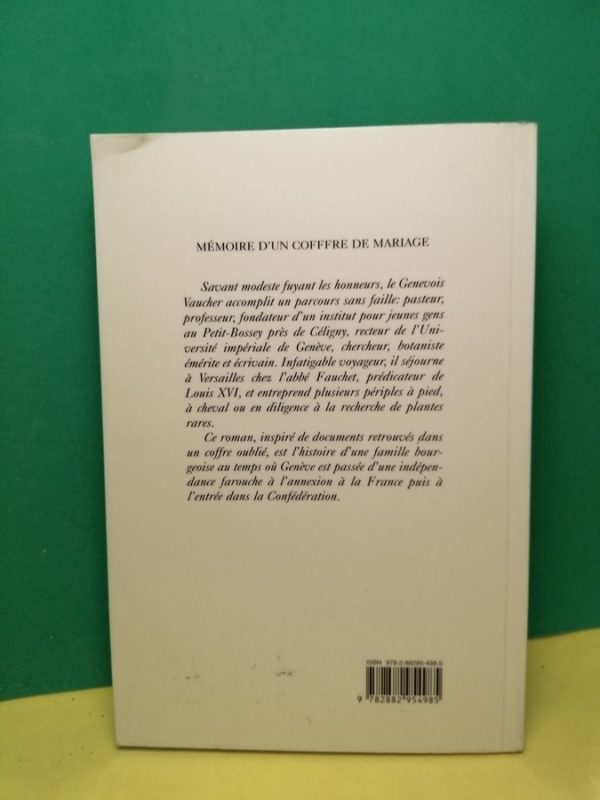 Mémoire d'un coffre de mariage - J.-P.E Vaucher, botaniste genevois – Image 3