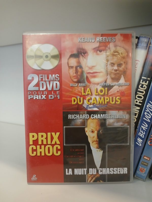 La Loi du campus + La nuit du chasseur - DVD
