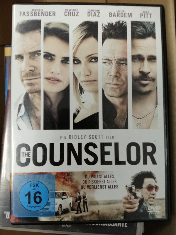 The Counselor 2014 DVD