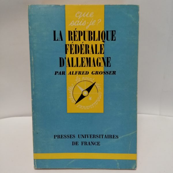 Que sais-je ? La République Fédérale d'Allemangne