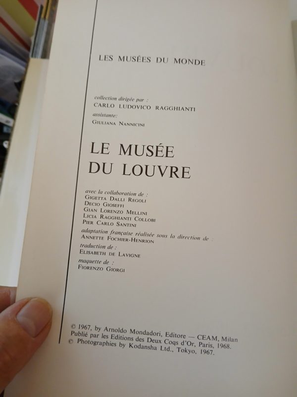 Le Louvre Paris, Les Musées Du Monde. – Image 4