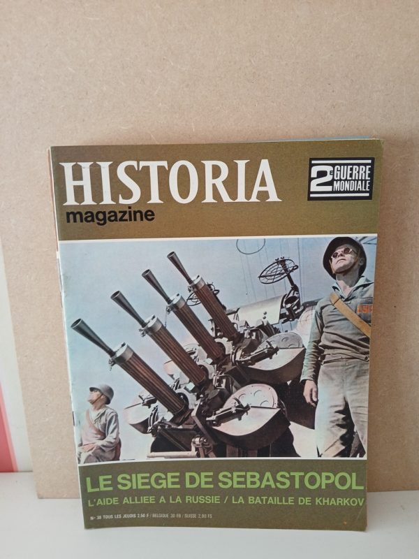 Historia 2e guerre mondiale N°38 Le siège de Sebastopol