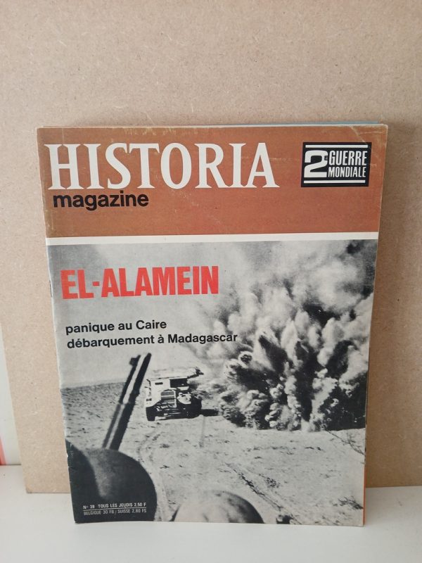 Historia 2e guerre mondiale N°39 El-Alamein