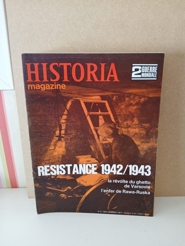 Historia 2e guerre mondiale N°51 Resistance 1942/43