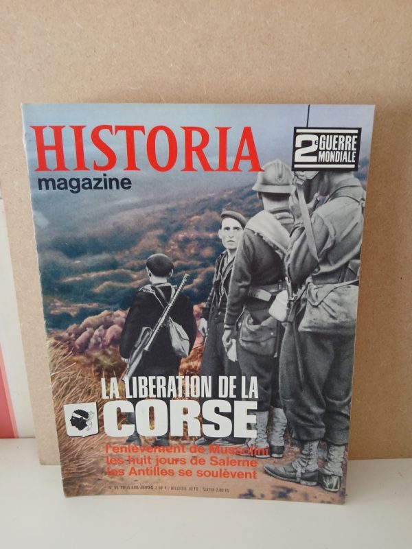 Historia 2e guerre mondiale N°55 La Libération De La Corse