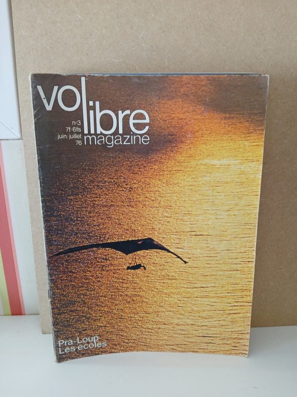 Vol libre magazine N°3 juin juillet 1976