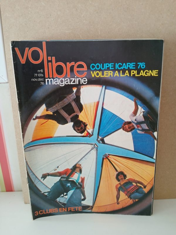 Vol libre magazine N°6 Nov - dec 1976