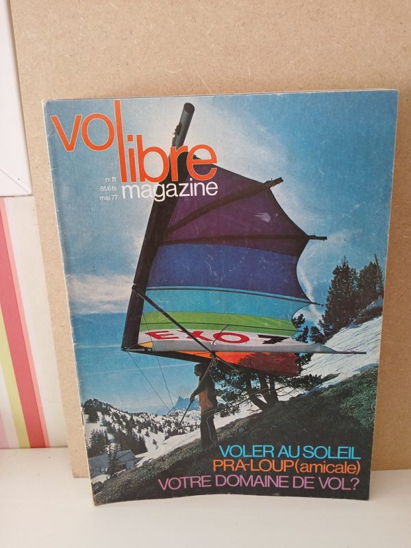 Vol libre magazine N°11 mai. 1977