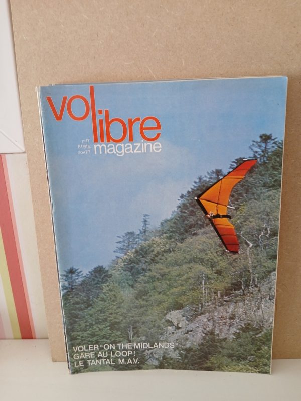 Vol libre magazine N°17. Nov 1977