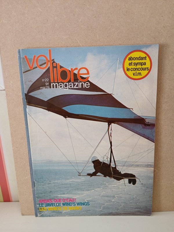 Vol libre magazine N°22. Mai 1978