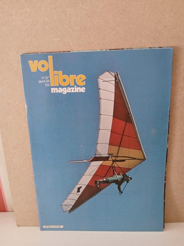 Vol libre magazine N°57. Avril 1981