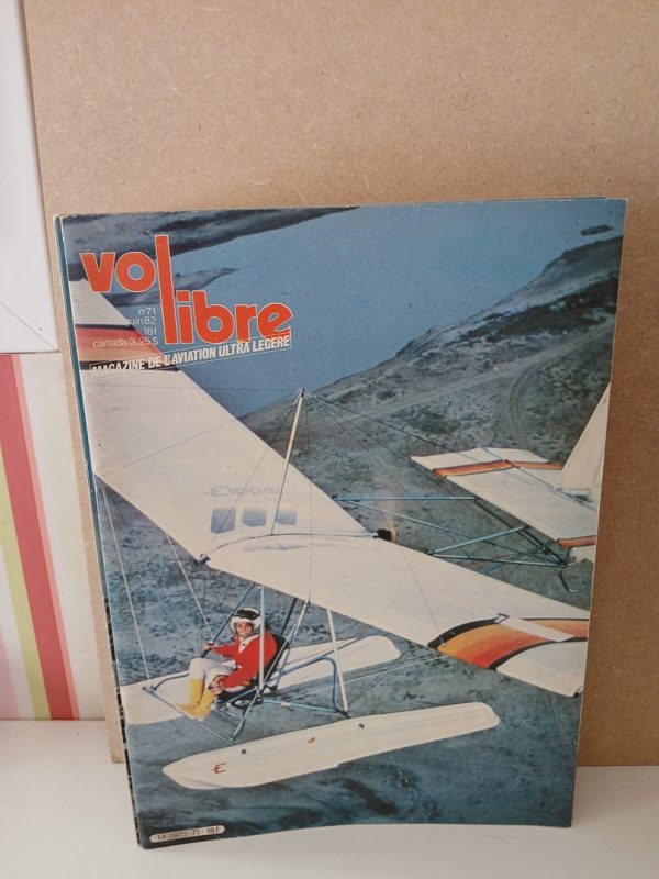 Vol libre magazine de l'aviation ultra légère N°71. Juin 1982