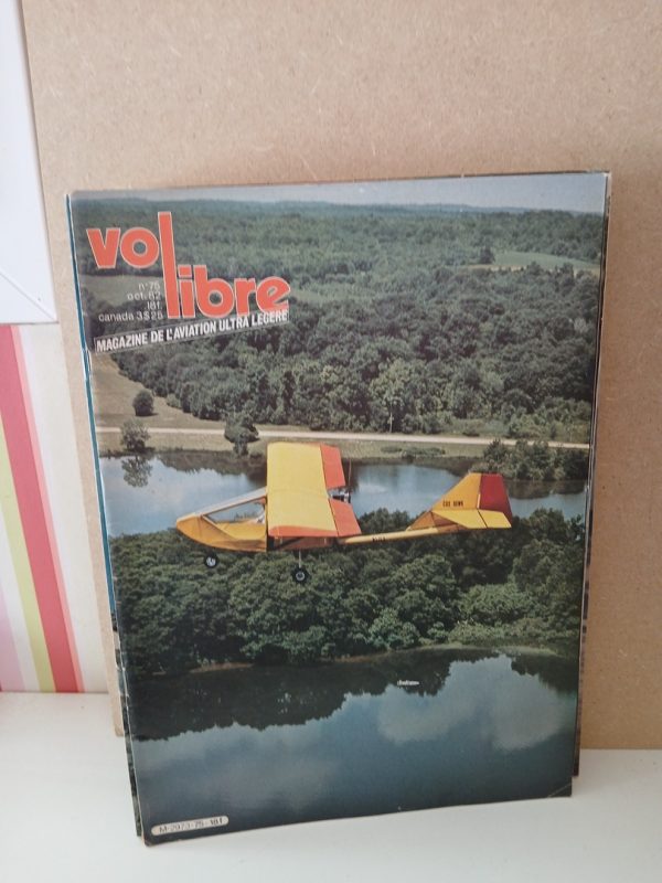 Vol libre magazine de l'aviation ultra légère N°75. Oct 1982
