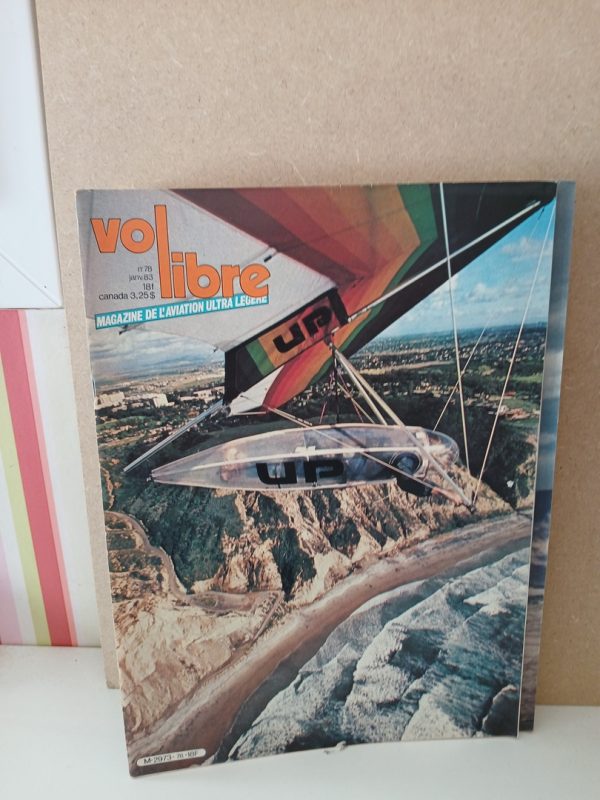 Vol libre magazine de l'aviation ultra légère N°78. Janv 1983