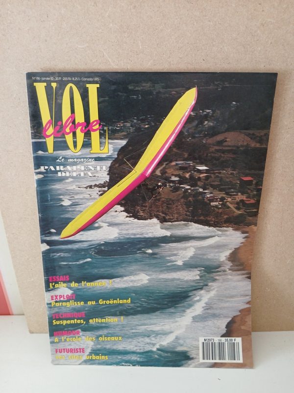 Vol libre - N°186. Janv 1992