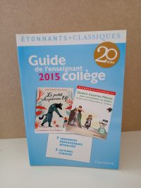 Guide de l'enseignant collège 2015