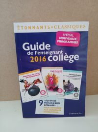 Guide de l'enseignant collège 2016