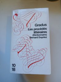 Gradus, Les Procédés Littéraires